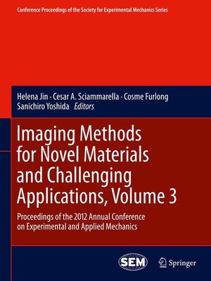 cover image of Imaging Methods for Novel Materials and Challenging Applications, Volume 3